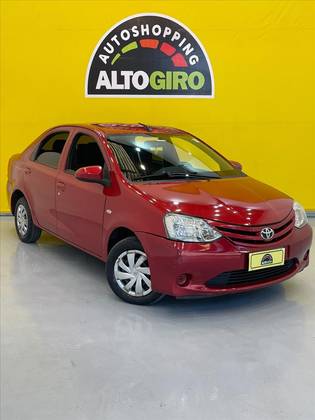 TOYOTA ETIOS 1.5 X SEDAN 16V FLEX 4P AUTOMÁTICO TOYOTA ETIOS 1.5 X SEDAN 16V FLEX 4P AUTOMÁTICO
